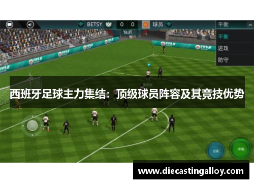 西班牙足球主力集结：顶级球员阵容及其竞技优势